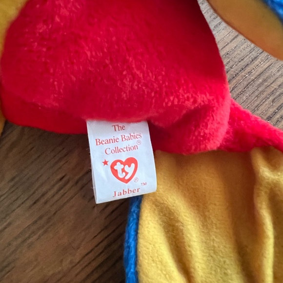TY The Beanie Babies Collection Tropical Bird Parrot Jabber NWT October 10, 1997 - Picture 6 of 11